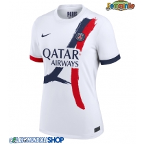 Maglie da calcio Paris Saint-Germain Nuno Mendes #25 Seconda Maglia Femminile 2025-26 Manica Corta